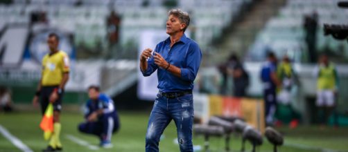 Gr&ecirc;mio amarga nova elimina&ccedil;&atilde;o jogando pouco ap&oacute;s prometer muito. (Lucas Uebel/Gr&ecirc;mio)