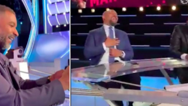 Habib Beye et Olivier Dacourt se chambrent sur le plateau du CFC - Photo captures d'&eacute;cran vid&eacute;o Twitter