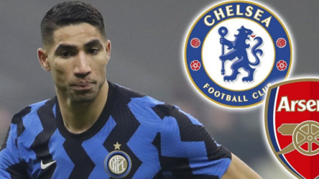 Inter, il Chelsea ci prova per Hakimi.