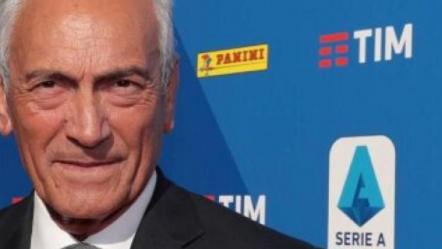 Gabriele Gravina, presidente della Figc.