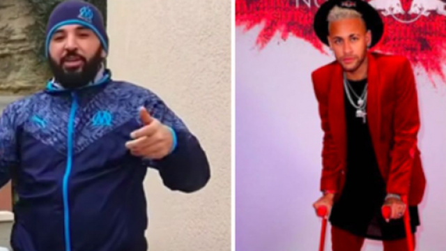 Mohamed Henni se paye Neymar suite &agrave; son forfait contre le FC Barcelone - Photo montage