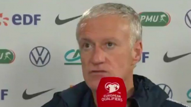 La punchline de Didier Deschamps - Photo capture d'&eacute;cran vid&eacute;o l'Equipe