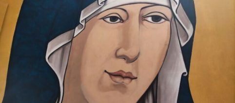 Palermo street art, il volto di Santa Chiara nel murale di Igor Scalisi Palminteri