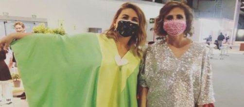Carlota Corredera junto a &Aacute;gatha Ruiz de la Prada (Instagram @carlotacorredera)