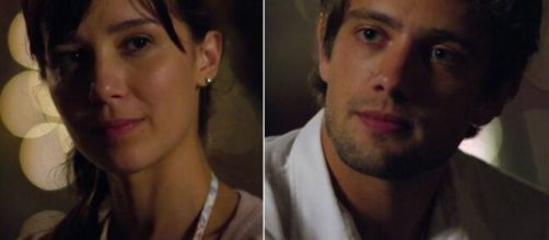 Manuela e Rodrigo em 'A Vida da Gente'. (Fotomontagem)