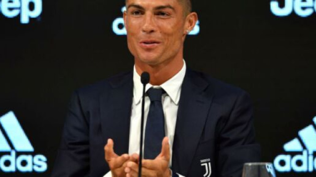 Cristiano Ronaldo, attaccante della Juventus.