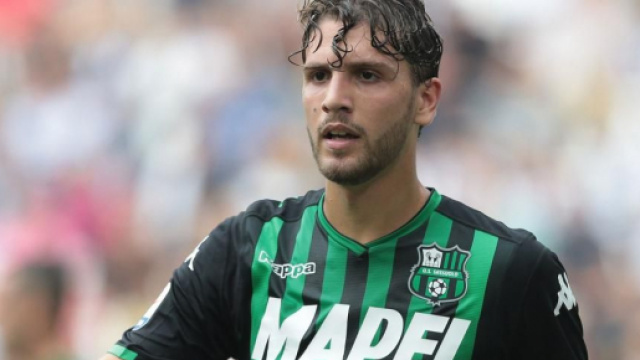 Manuel Locatelli, centrocampista del Sassuolo.