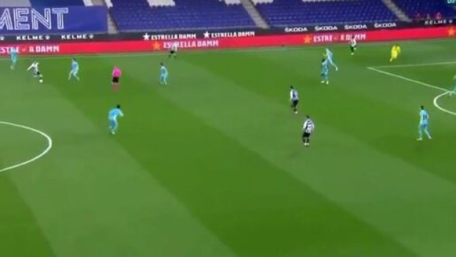 Sergi Darder marque un but de 45 m&egrave;tres (Credit : La Liga Santander)