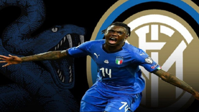 Inter, per l'attacco piace Kean.