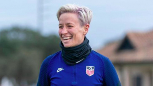 Megan Rapinoe tacle Messi et Ronaldo - Photo Instagram Megan Rapinoe