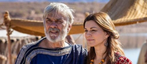 Abr&atilde;o e Sarai em 'G&ecirc;nesis' (Reprodu&ccedil;&atilde;o/Record TV)