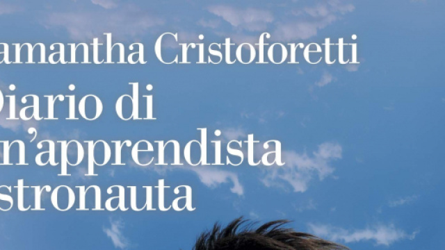 Samantha Cristoforetti, la copertina di Diario di un'apprendista astronauta.