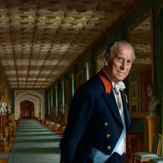 Prince Philip didn't dress as a palace guard to prank Queen Elizabeth II (Image source: Ralph Heimans/Buckingham Palace)