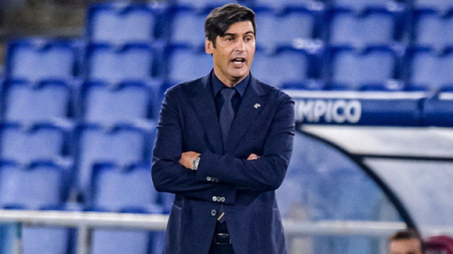 Paulo Fonseca, allenatore della Roma fino a fine stagione.