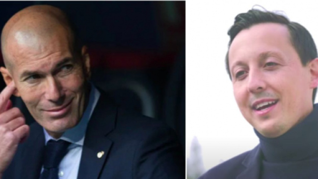 Zin&eacute;dine Zidane r&eacute;pond &agrave; Pablo Longoria - Photo captures d'&eacute;cran Twitter