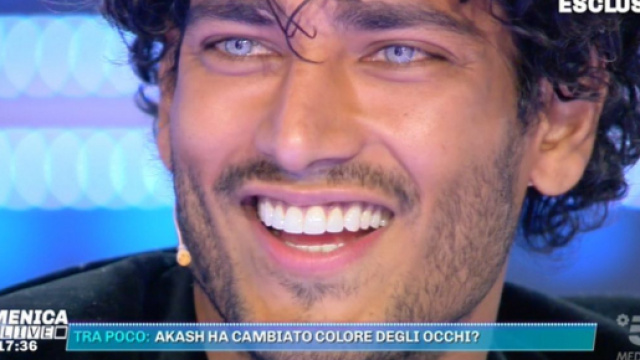 Akash Kumar ospite di Domenica Live, domenica 18 aprile.