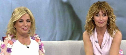 Emma Garc&iacute;a tiene un arranque de sinceridad con Carmen Borrego. (Telecinco)