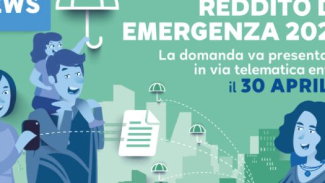 E' possibile presentare domanda per il reddito di emergenza fino al 30 aprile 2021