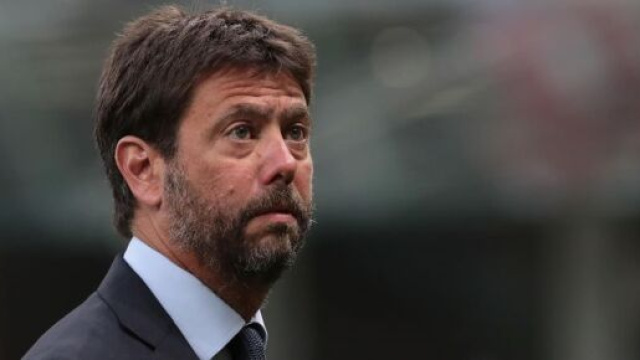 Superlega: il neovicepresidente Andrea Agnelli che affiancher&agrave; Florentino Perez, presidente del Real Madrid.