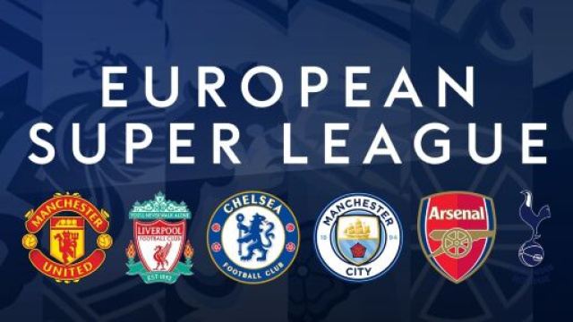 La fin du projet Super League serait proche - Source : Photo capture d'&eacute;cran European Super League