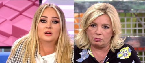 Roc&iacute;o Flores y Carmen Borrego no mantienen una buena relaci&oacute;n (Im&aacute;genes @Telecincoes)