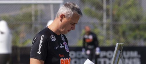 Tiago Nunes sofreu cr&iacute;ticas durante sua passagem pelo Corinthians (Daniel Augusto Jr./Ag&ecirc;ncia Corinthians)