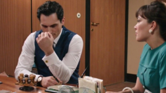 Il Paradiso delle signore, trame al 30/04: Vittorio sorprende Marta con Dante.