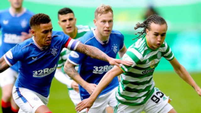 Le Celtic et les Rangers pourraient bient&ocirc;t former la "British Super League" (Credit : Twitter The Sun)