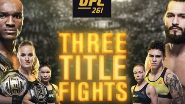 UFC 261: Usman vs Masvidal 2 in diretta su DAZN