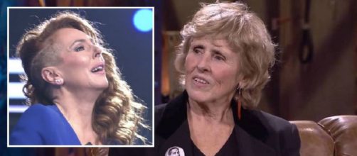 Mercedes Mil&aacute; y Roc&iacute;o Carrasco (Capturas de Telecinco y Movistar+)