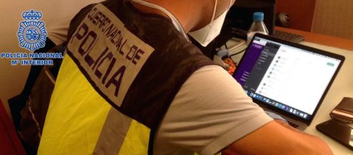 Momento del registro (POLIC&Iacute;A NACIONAL)