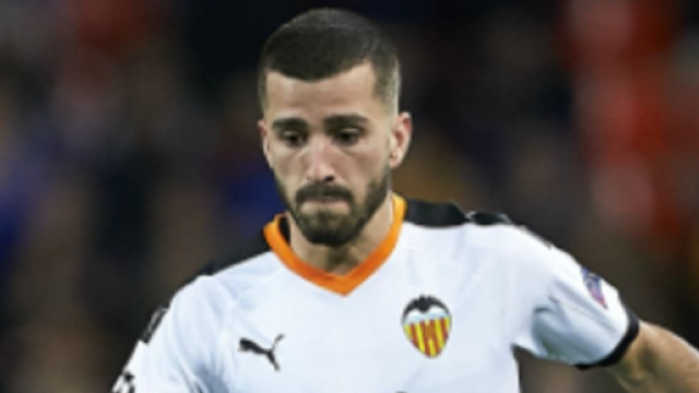 Jos&eacute; Gay&agrave;, terzino del Valencia.