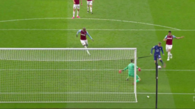 Le manqu&eacute; incroyable de Werner fait le buzz - Photo capture d'&eacute;cran Twitter RMC