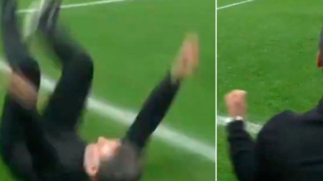 La joie de Christophe Galtier apr&egrave;s la victoire de Lille - Photo capture d'&eacute;cran vid&eacute;o Canal+