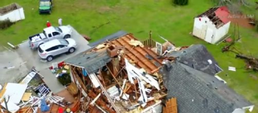 Deadly flooding, tornadoes tear through South (Image source: CBS This Morning/YouTube)