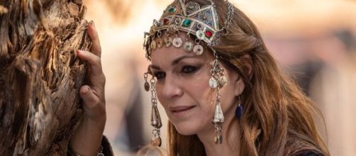 Sarai em 'G&ecirc;nesis' (Reprodu&ccedil;&atilde;o/Record TV)