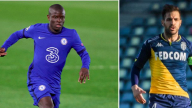 N'golo kant&eacute; fait le buzz - photo capture d'&eacute;cran instagram fabregas et Twitter