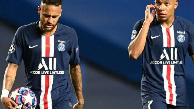 PSG, la squadra &egrave; arrivata seconda nella Champions League 2019-20.