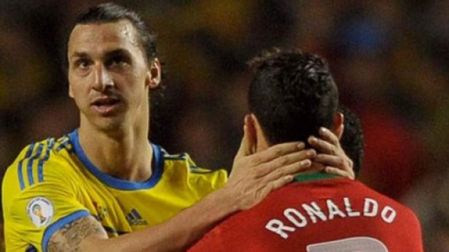 Zlatan Ibrahimovic et Cristiano Ronaldo ont inscrit des buts de la 1&egrave;re &agrave; la 90&egrave;me minute (Credit : Twitter Beesports)