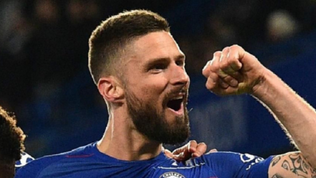 Olivier Giroud, punta del Chelsea.