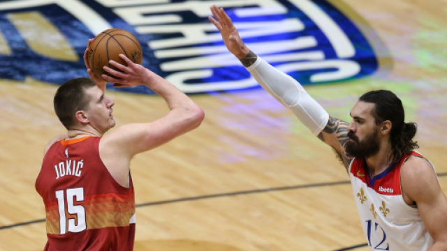 Nikola Jokic, Denver Nuggets e Steven Adams, New Orleans Pelicans.