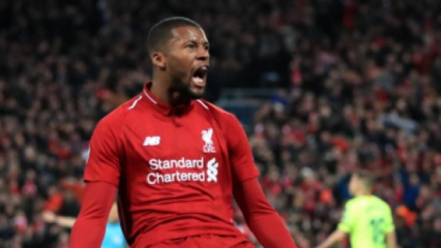 Georgino Wijnaldum, centrocampista del Liverpool.
