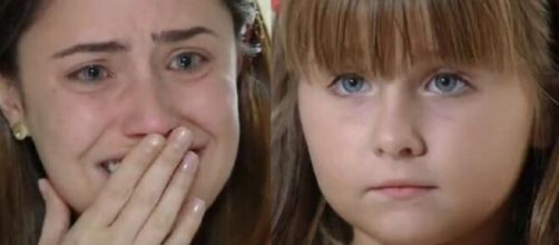 Ana e J&uacute;lia em 'A Vida da Gente'. (Fotomontagem)