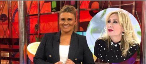 La presentadora Carlota Corredera carga contra Rosa Benito para defender a Roc&iacute;o Carrasco (Collage Instagram)