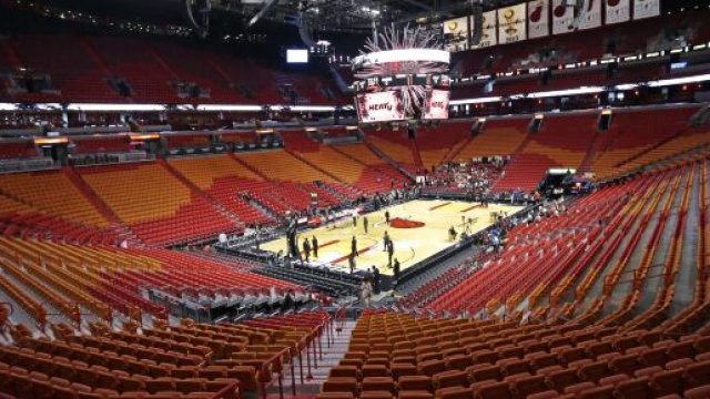 De nombreuses salles NBA sont encore ferm&eacute;es au public - Capture d'&eacute;cran