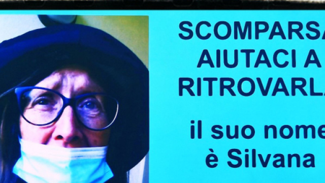 L'anziana signora &egrave; scomparsa da una decina di giorni.