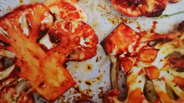 Ricetta delle bistecche di cavolfiore.