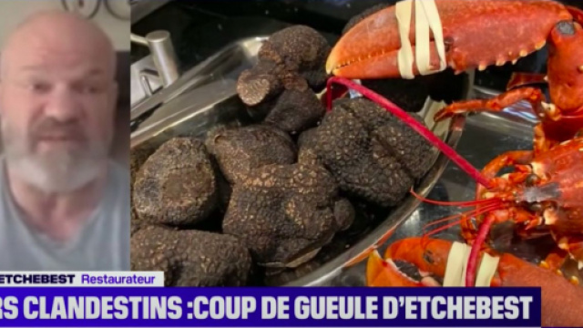 D&icirc;ners clandestins : l'&eacute;norme coup de gueule de Philippe Etchebest - Photo capture d'&eacute;cran Vid&eacute;o BFM
