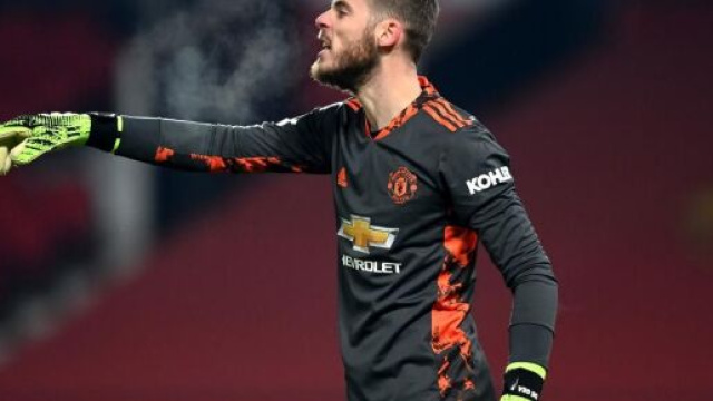 Il portiere del Manchester United David De Gea.