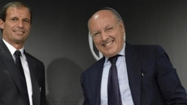 Nella foto Massimiliano Allegri e Giuseppe Marotta.